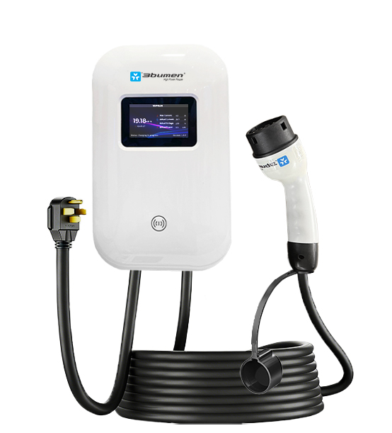 WALL BOX CAR CHARGER 7.6KW WHITE